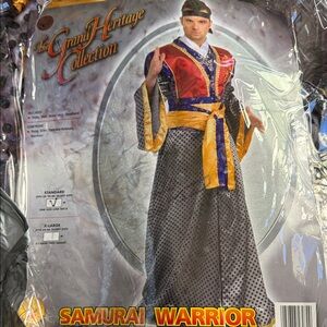 Rubie's Samurai Warrior Costume - Red, Blue, Gold, Gray
